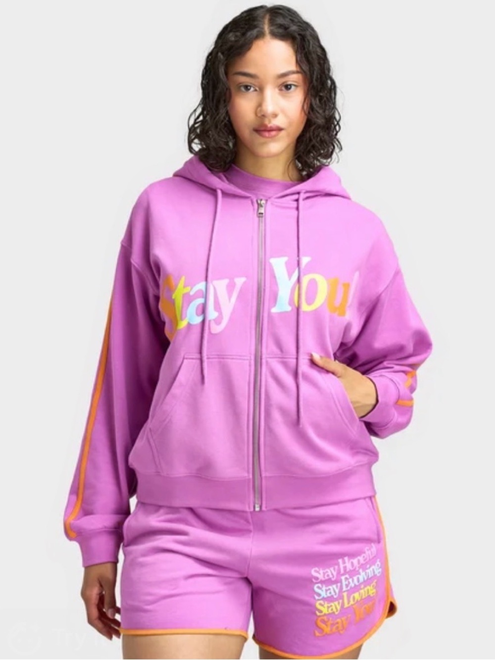 The Mayfair Group Stay You Purple Hoodie (M/L)